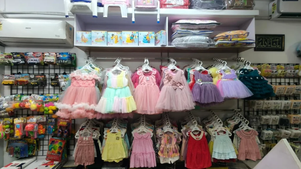 Best Baby shop in Kochi -Collection of girls dresses