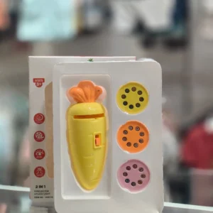2 in 1 Carrot-Shaped Mini Projector & Flashlight